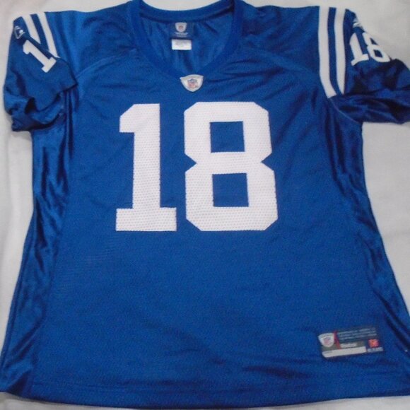 Peyton Manning NFL ON FIELD Womens Indianapolis Colts Jersey Size Large - Picture 1 of 2